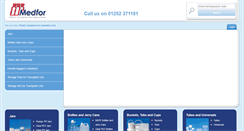 Desktop Screenshot of medfor.co.uk