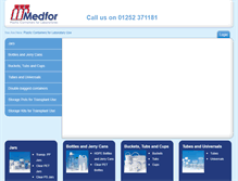 Tablet Screenshot of medfor.co.uk